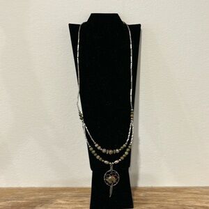 Dream catcher necklace